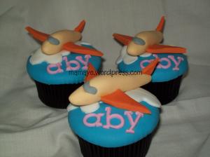 cupcakes pesawat
