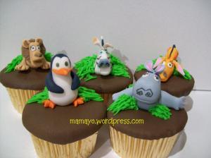 madagascar cupcakes