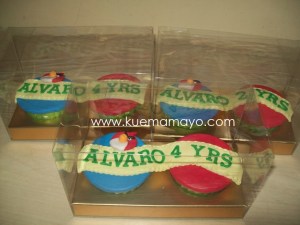 Angry bird cupcake set