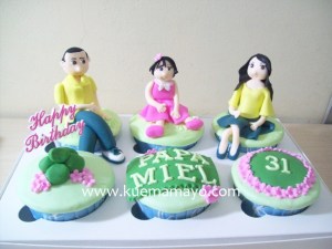 Cupcake set buat papa